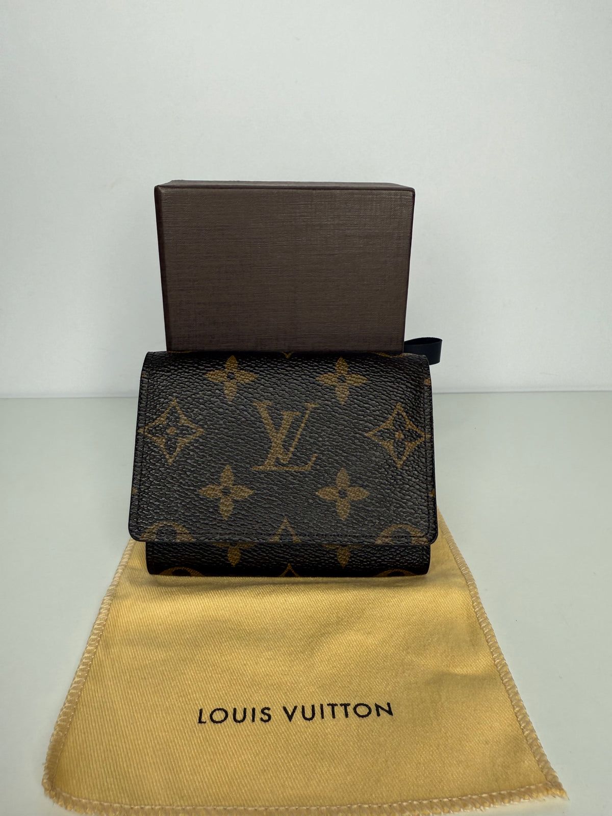 Louis Vuitton Business Card Holder Monogram Canvas