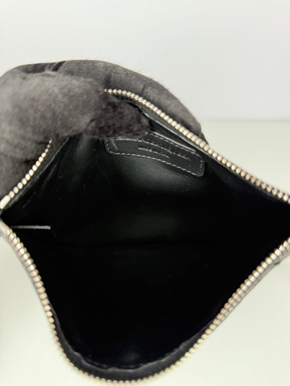 Alexander McQueen Floral Leather Clutch