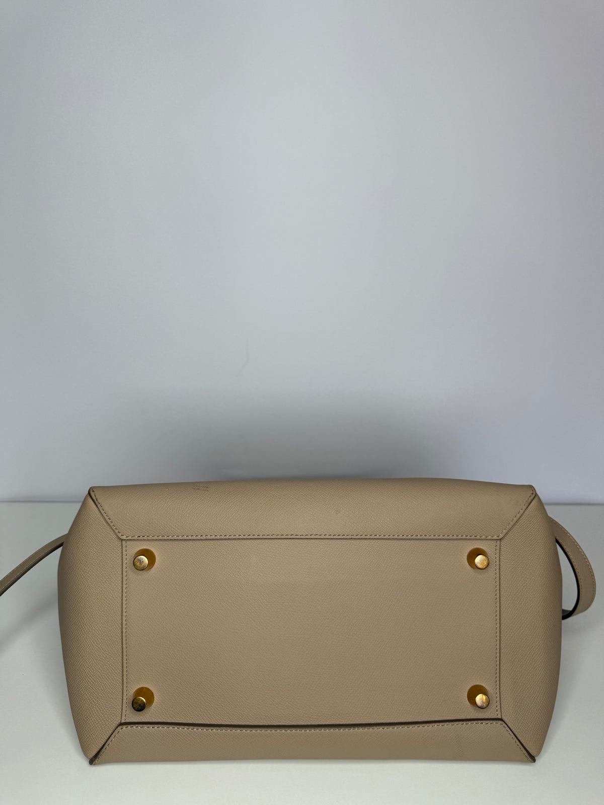 Celine Mini Belt Bag Light Taupe Grained Calfskin Leather