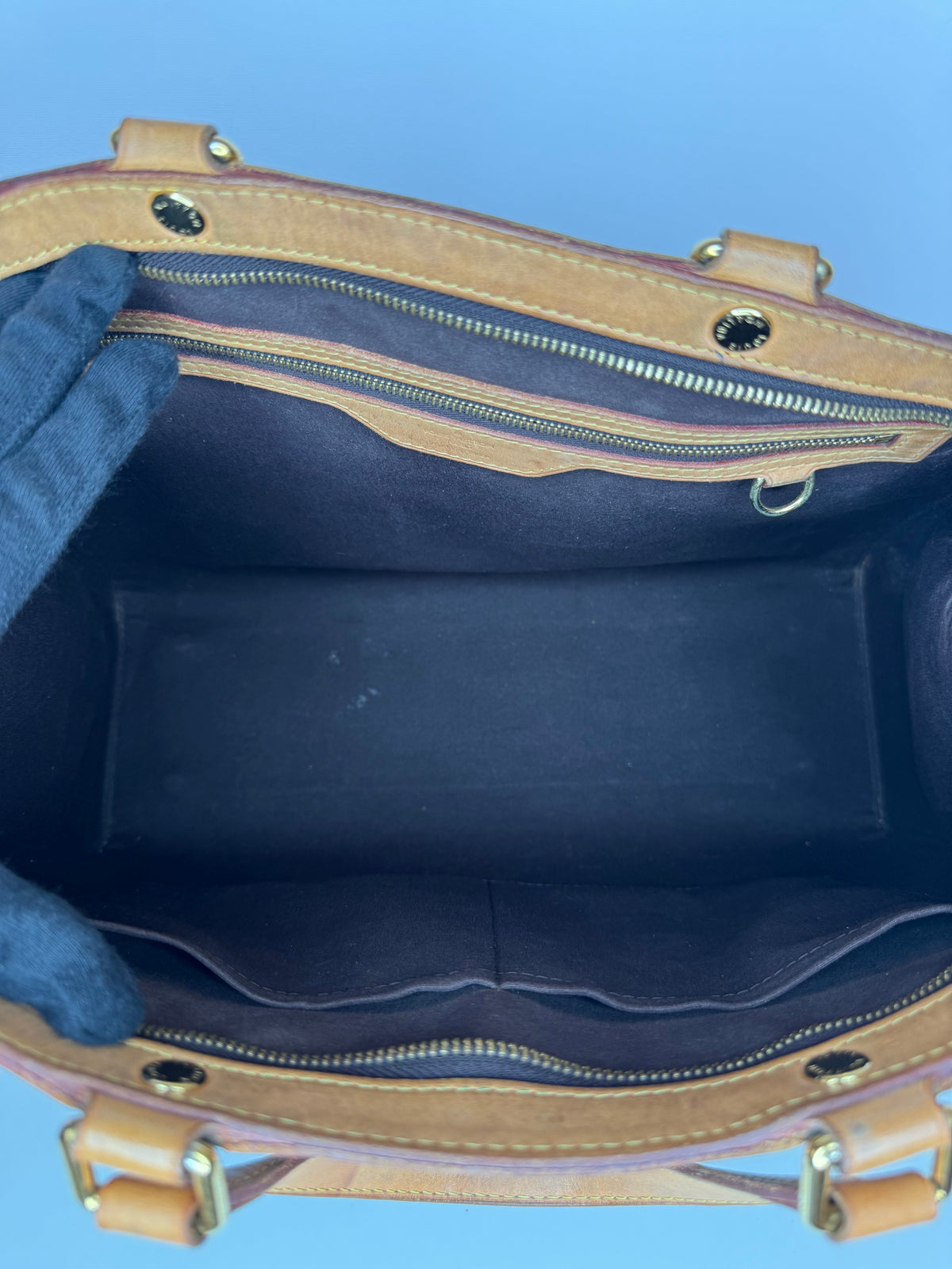 Louis Vuitton Amarante Monogram Vernis Brea GM Bag