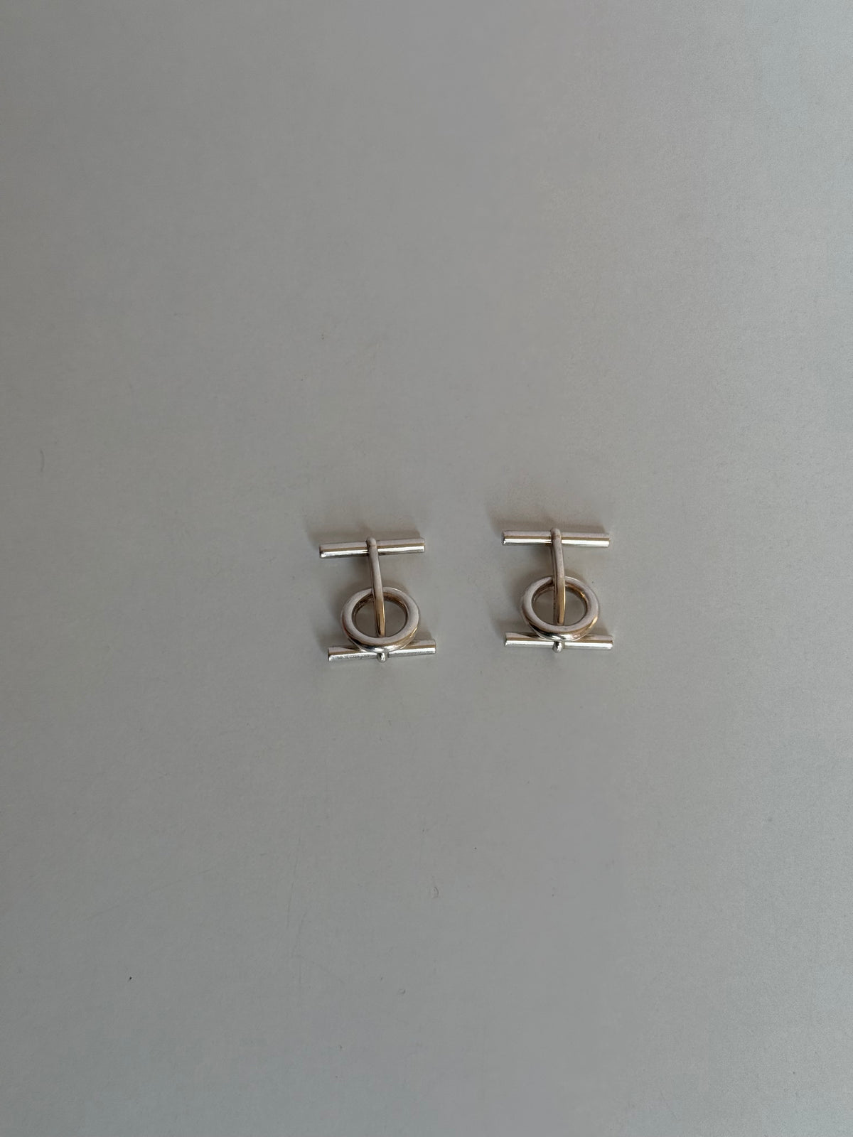 Hermès Chaine D'Ancre Sterling Silver Cufflinks