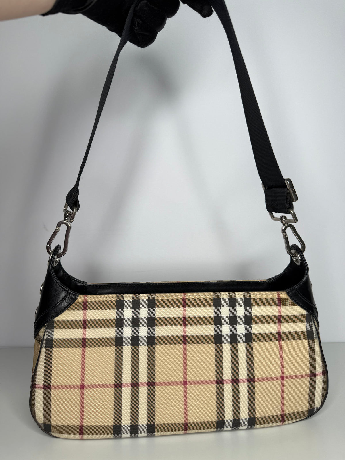 Burberry Nova Check with Detachable Shoulder Strap