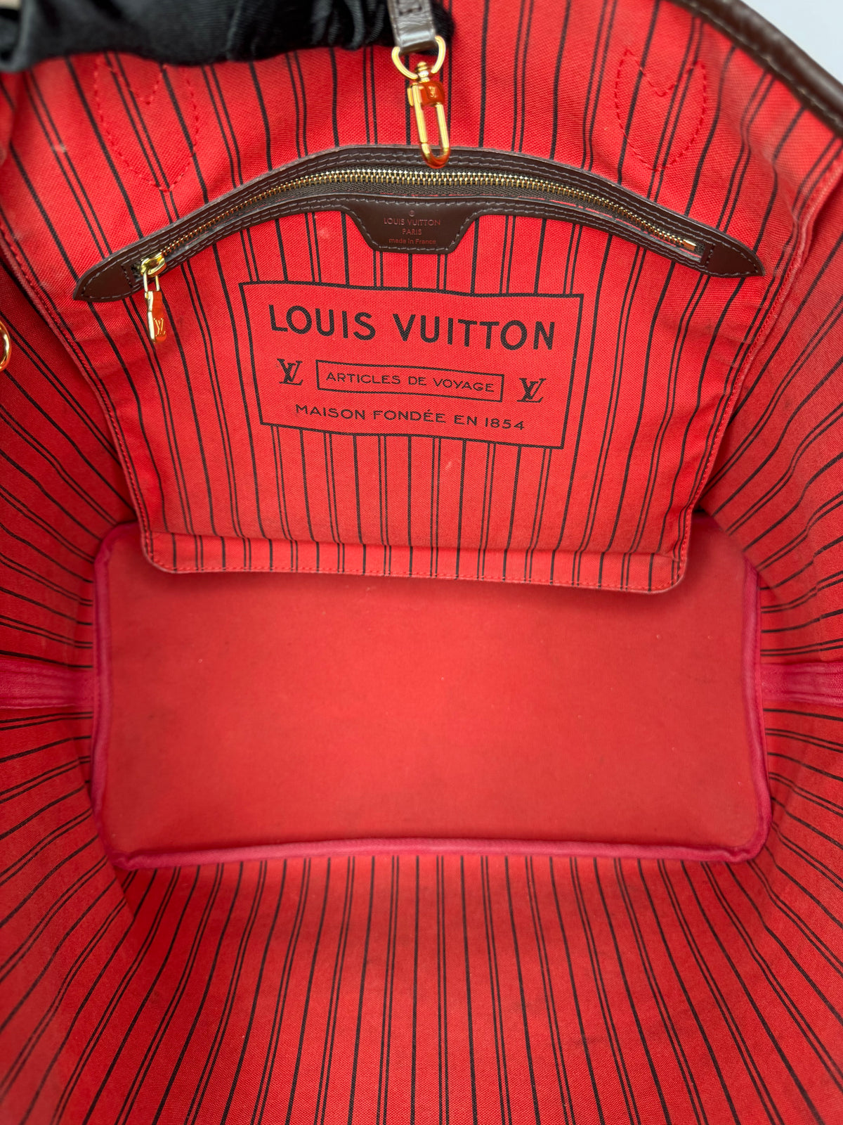 Louis Vuitton Neverfull GM Damier Ebene Canvas