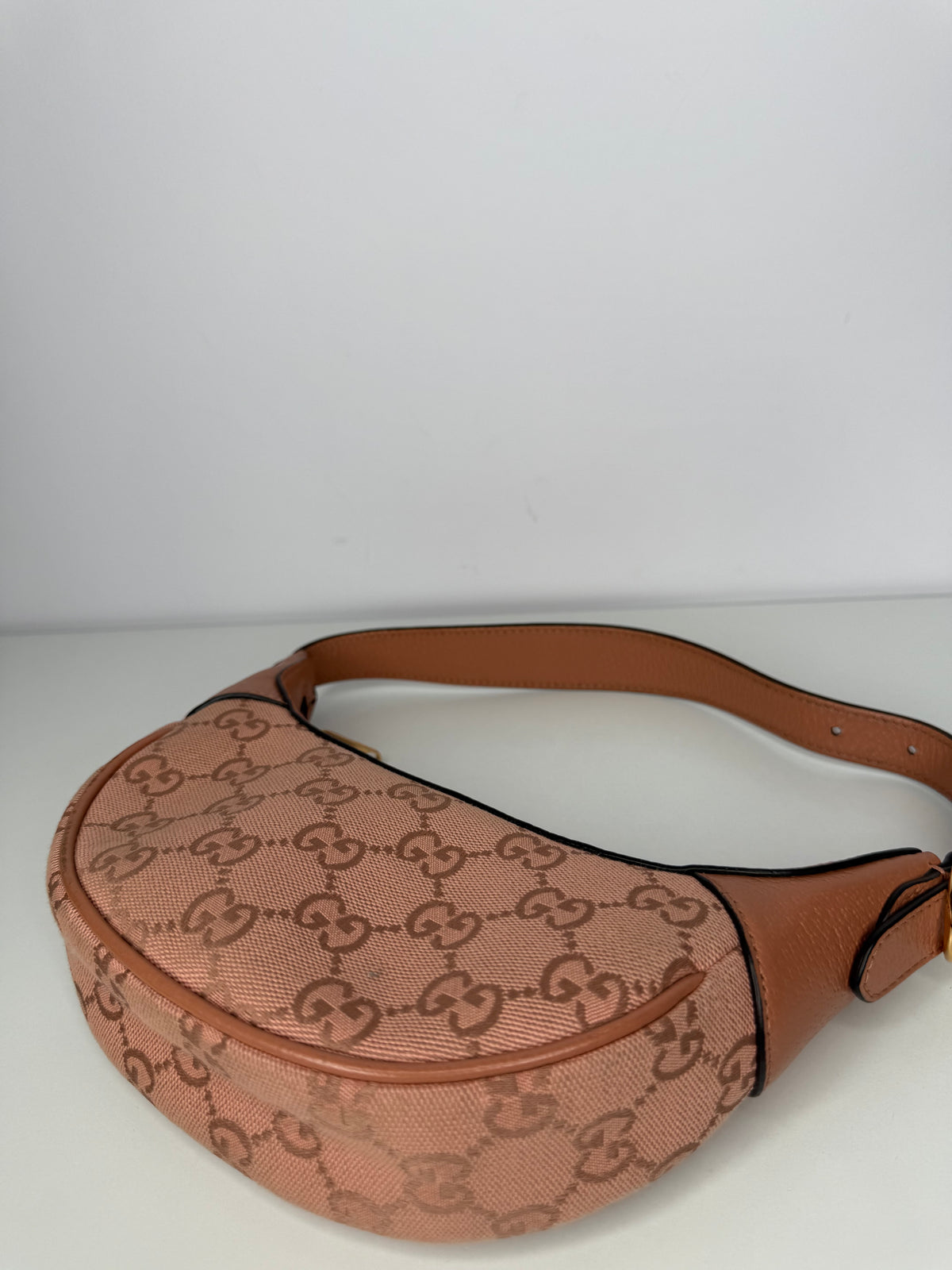 Gucci Pink GG Canvas Ophidia Mini Bag