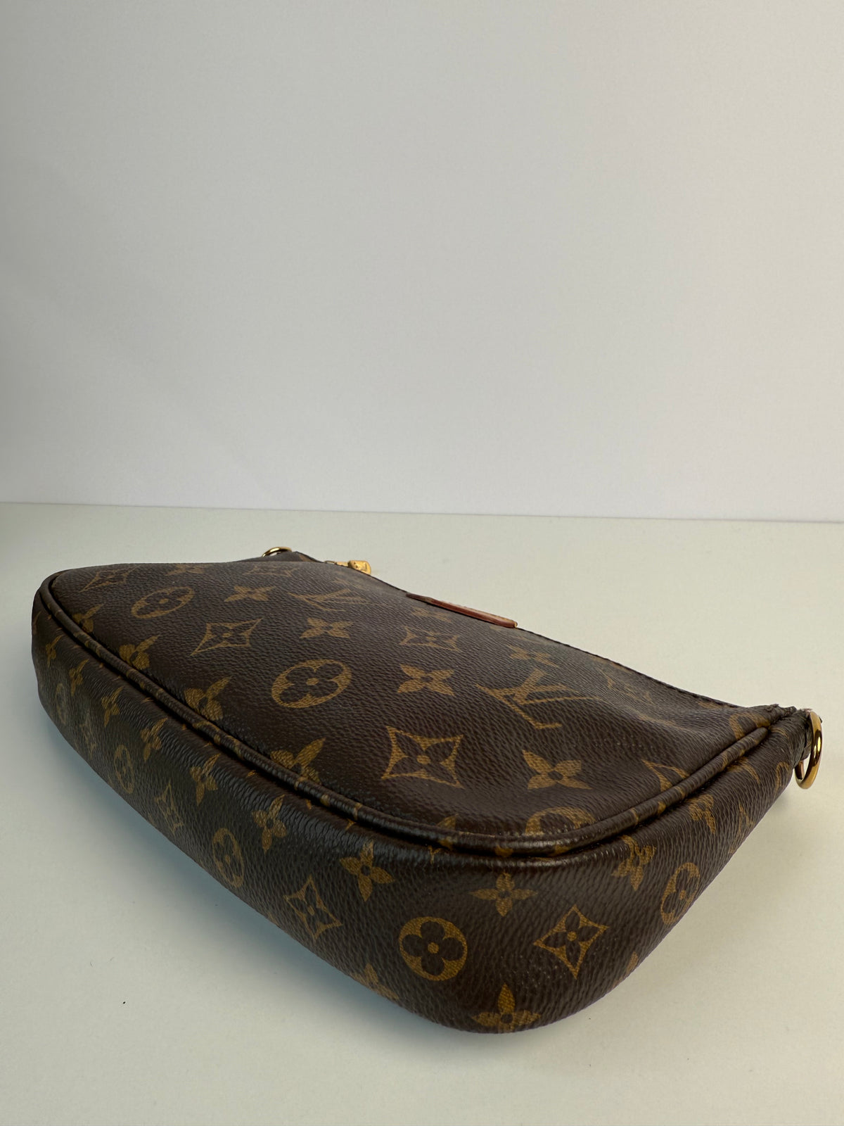 Louis Vuitton Multi Pochette Accessoires Khaki Strap Monogram Canvas