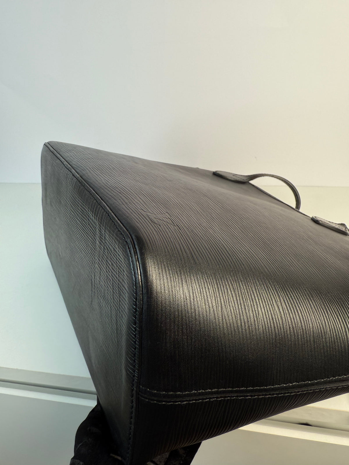 Louis Vuitton Neverfull MM Black Epi Leather with Pochette