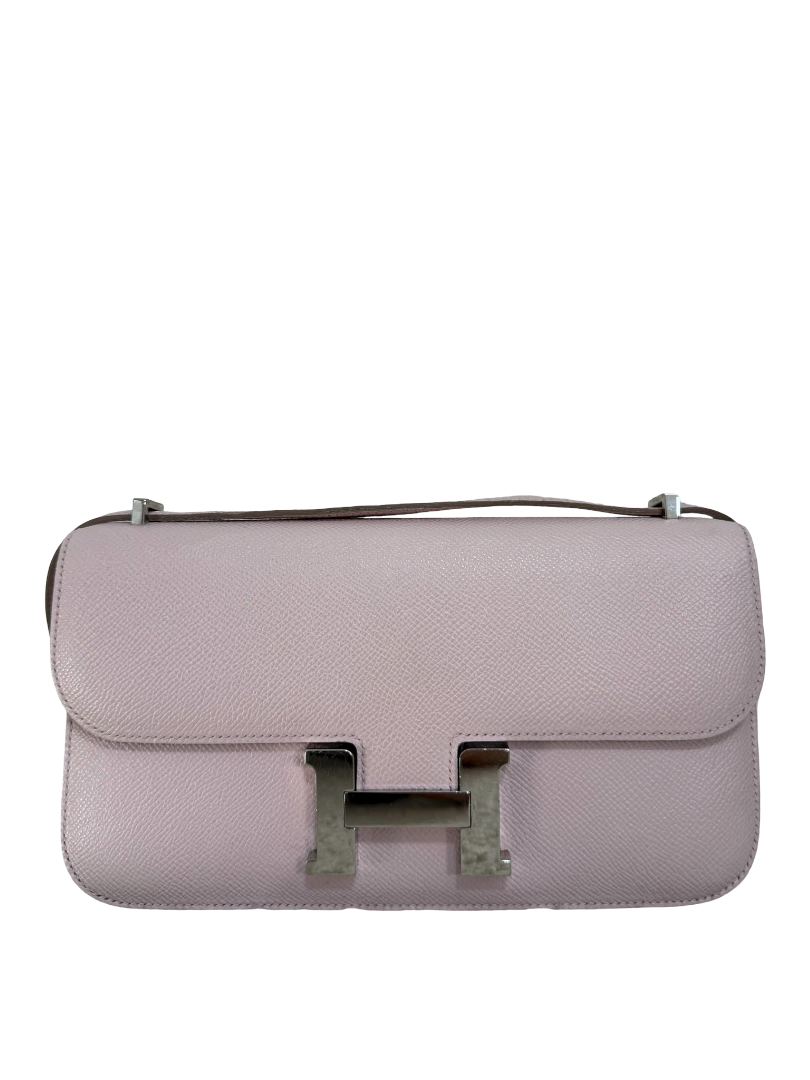 Hermès Constance Elan Mauve Pale Epsom Leather Palladium Hardware