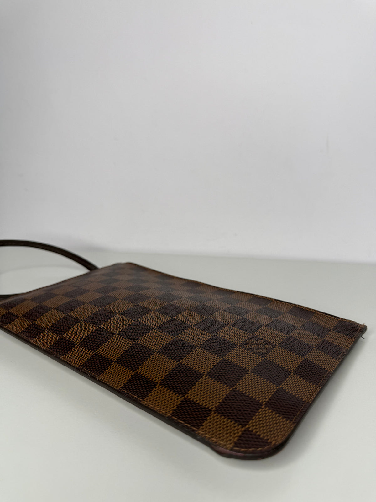 Louis Vuitton Neverfull Pochette Damier Ebene Canvas