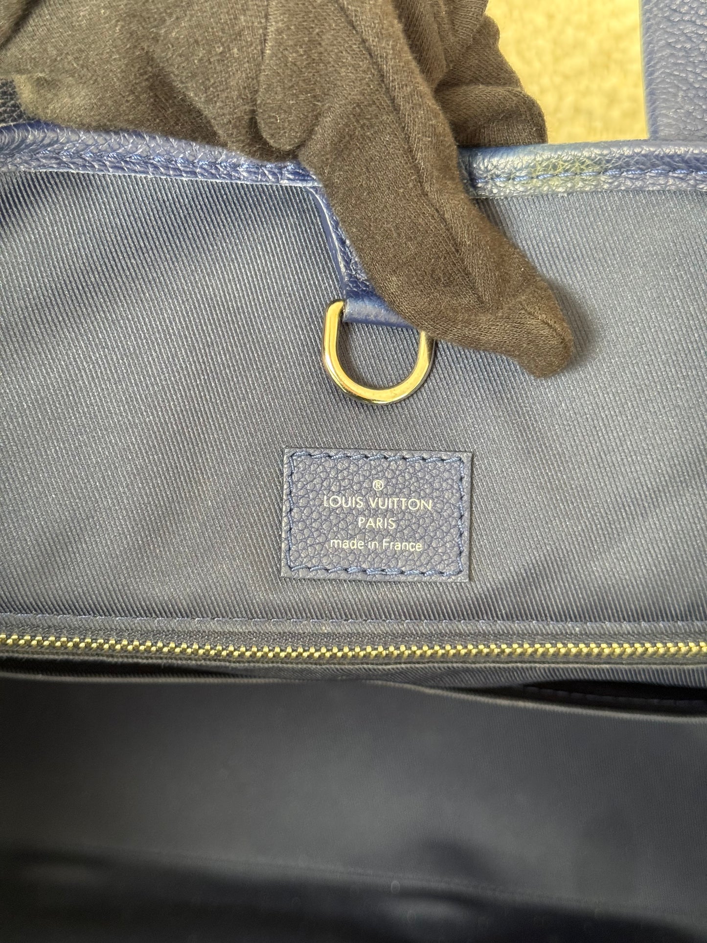 Louis Vuitton Blue Monogram Bandana Journey Tote