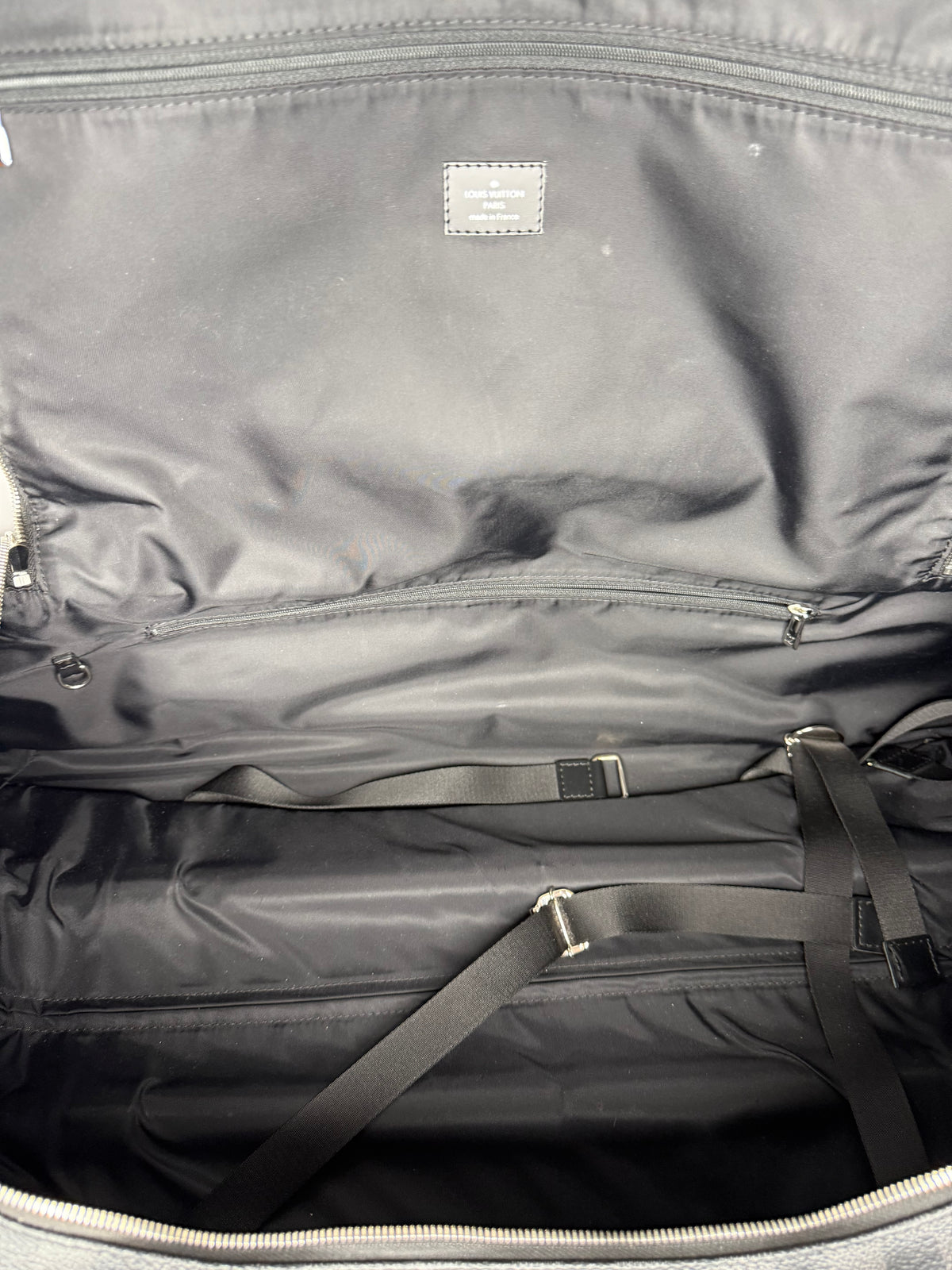 Louis Vuitton Neo Eole 60 Rolling Duffle Bag Damier Graphite Canvas
