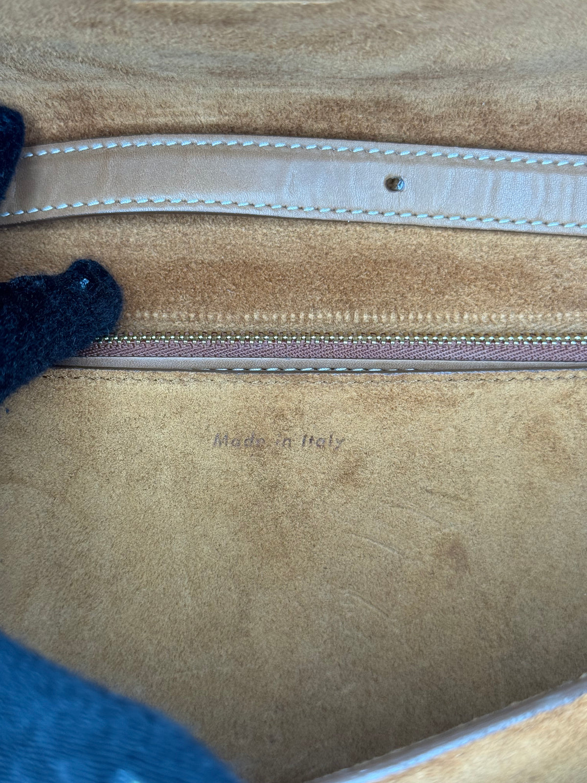 Celine Tan Leather Medium Classic Box Shoulder Bag