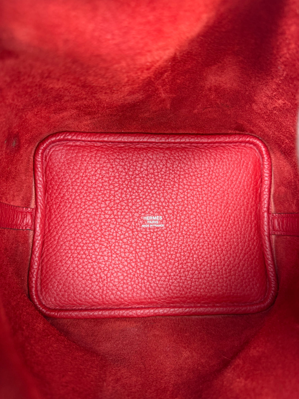 Hermès Picotin 18 Rouge Grenat Togo Leather