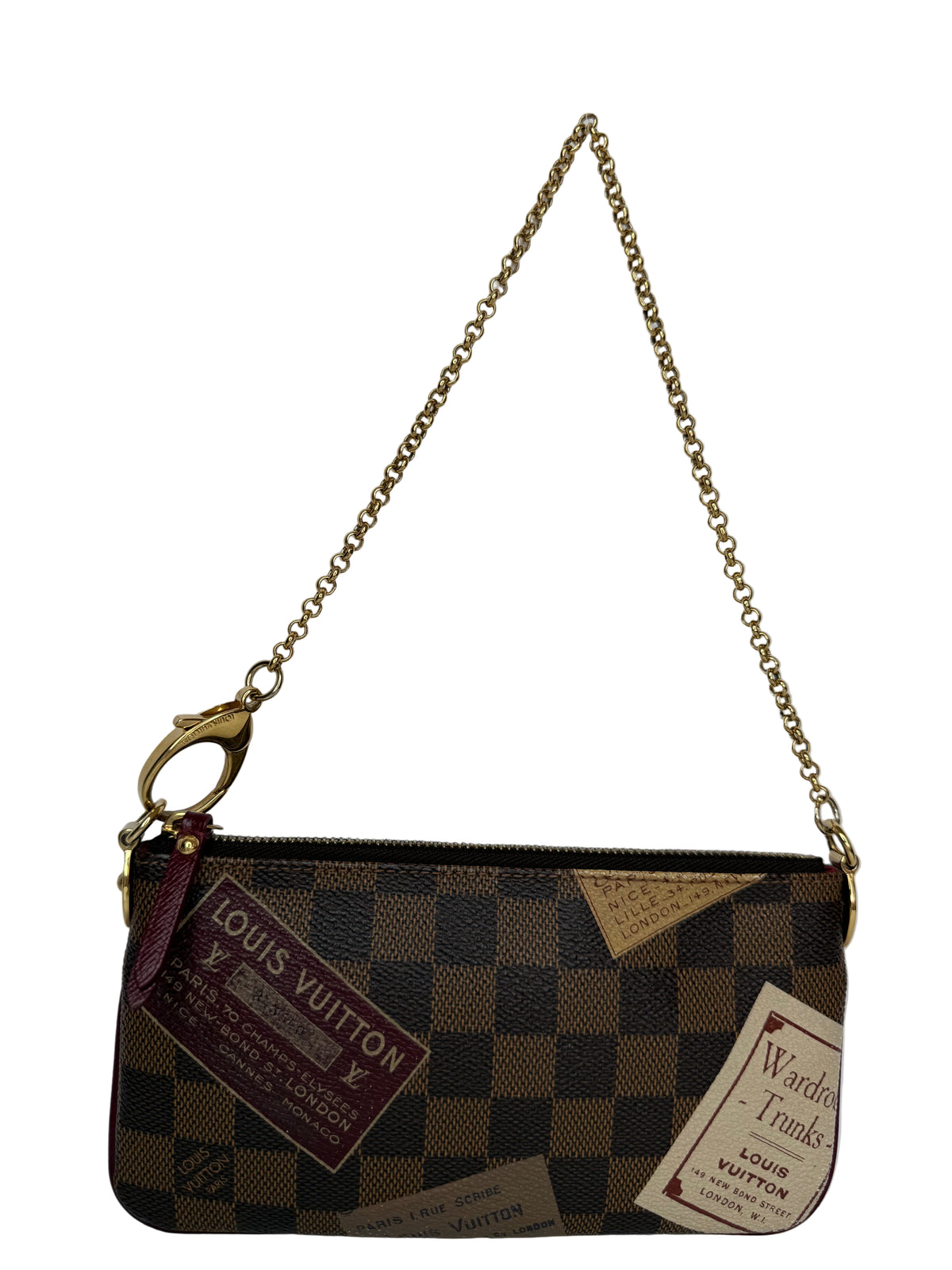 Louis Vuitton Limited Edition Complice Milla Pochettte Damier Ebene Canvas