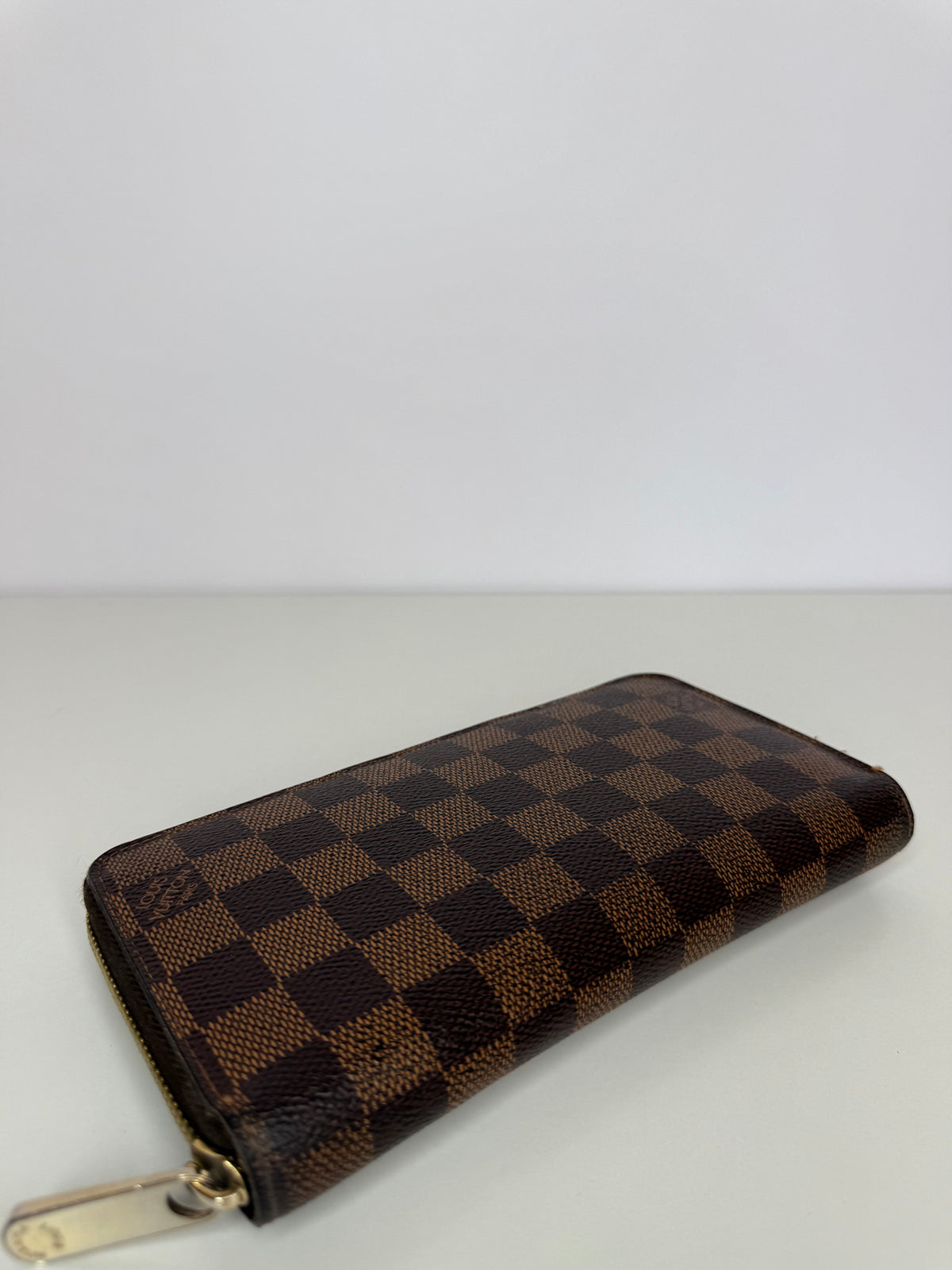 Louis Vuitton Zippy Wallet Damier Ebene Canvas