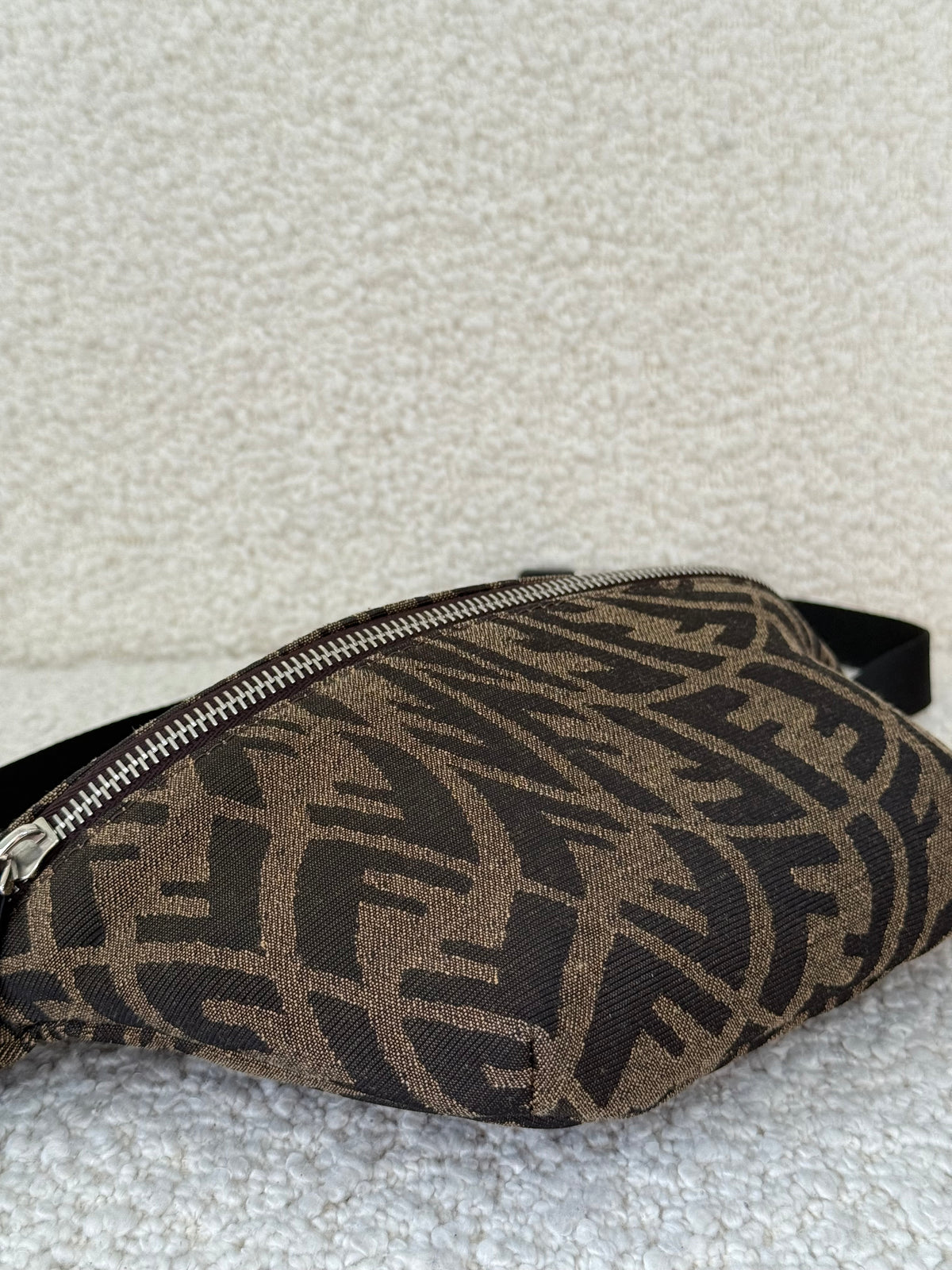 Fendi FF Vertigo Belt Bag Brown