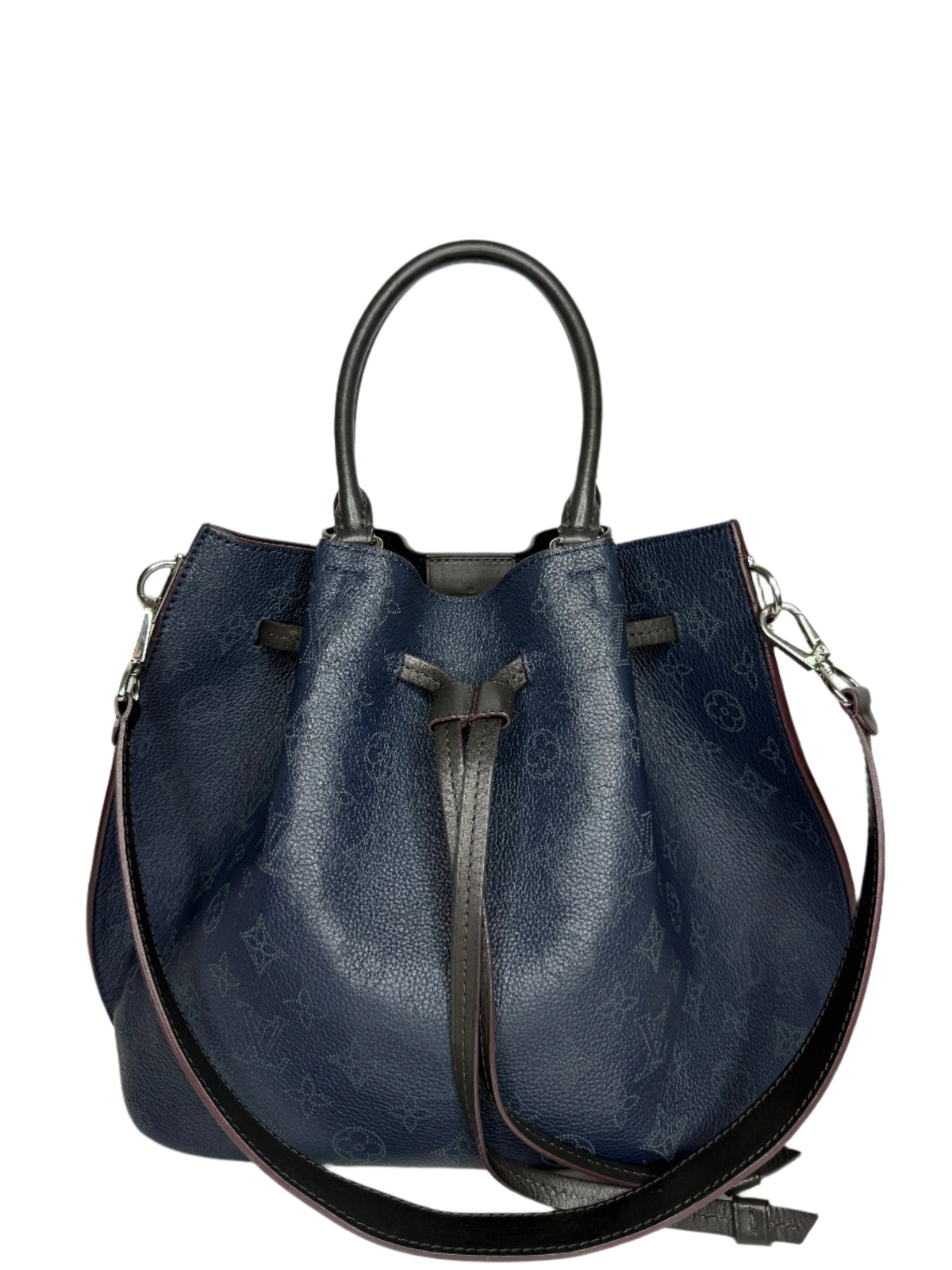 Louis Vuitton Monogram Mahina Girolata Dark Blue