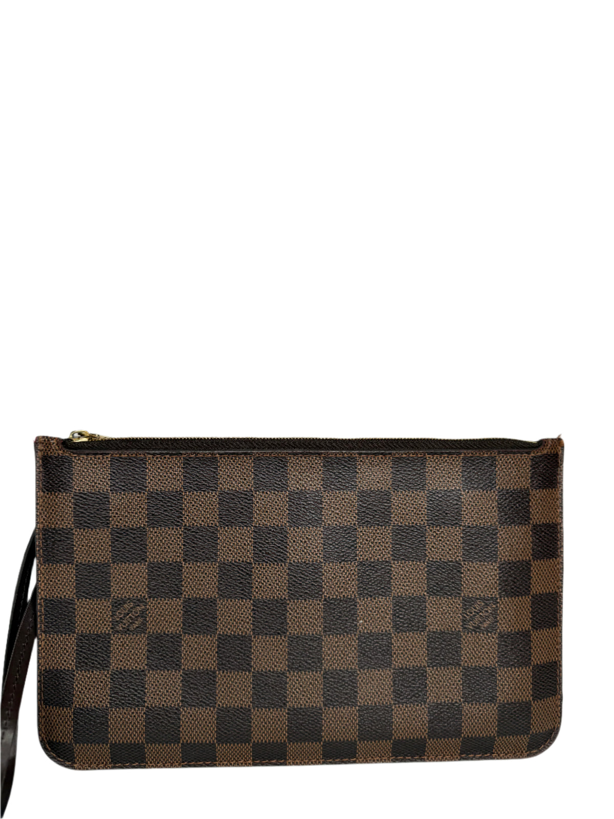 Louis Vuitton Neverfull Pochette Damier Ebene Canvas