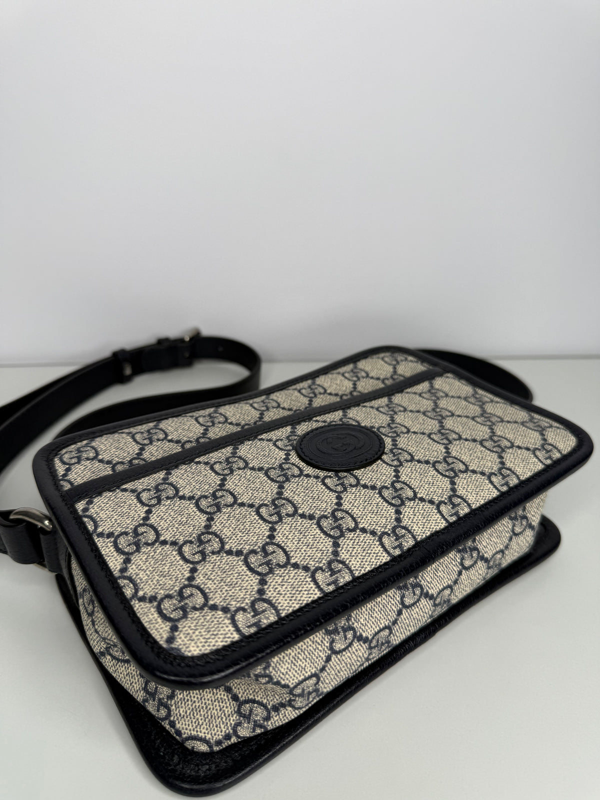 Gucci GG Supreme Mini Retro Crossbody Bag