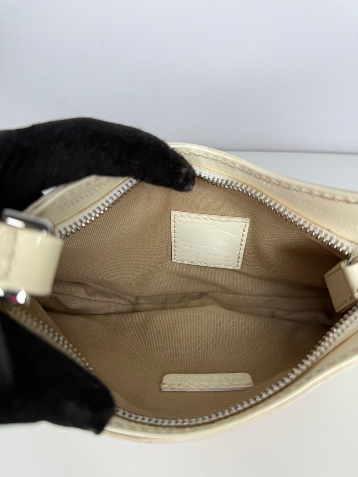 Burberry Painted Hearts Nova Check Pochette