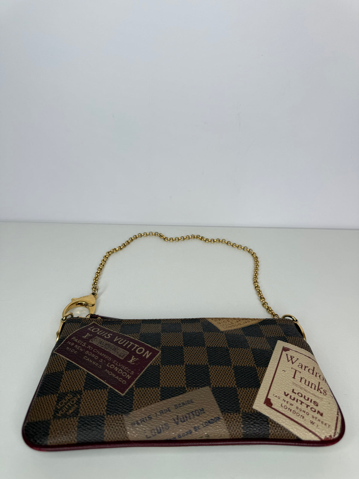 Louis Vuitton Limited Edition Complice Milla Pochettte Damier Ebene Canvas