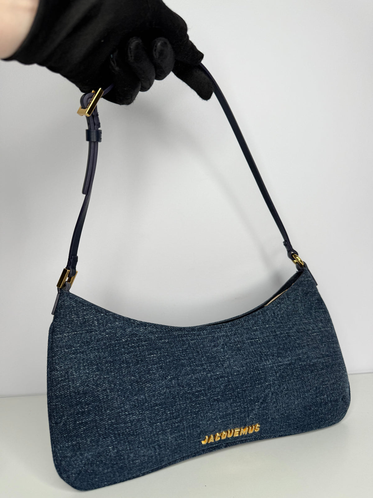 Jacquemus Le Bisou Denim Shoulder Bag