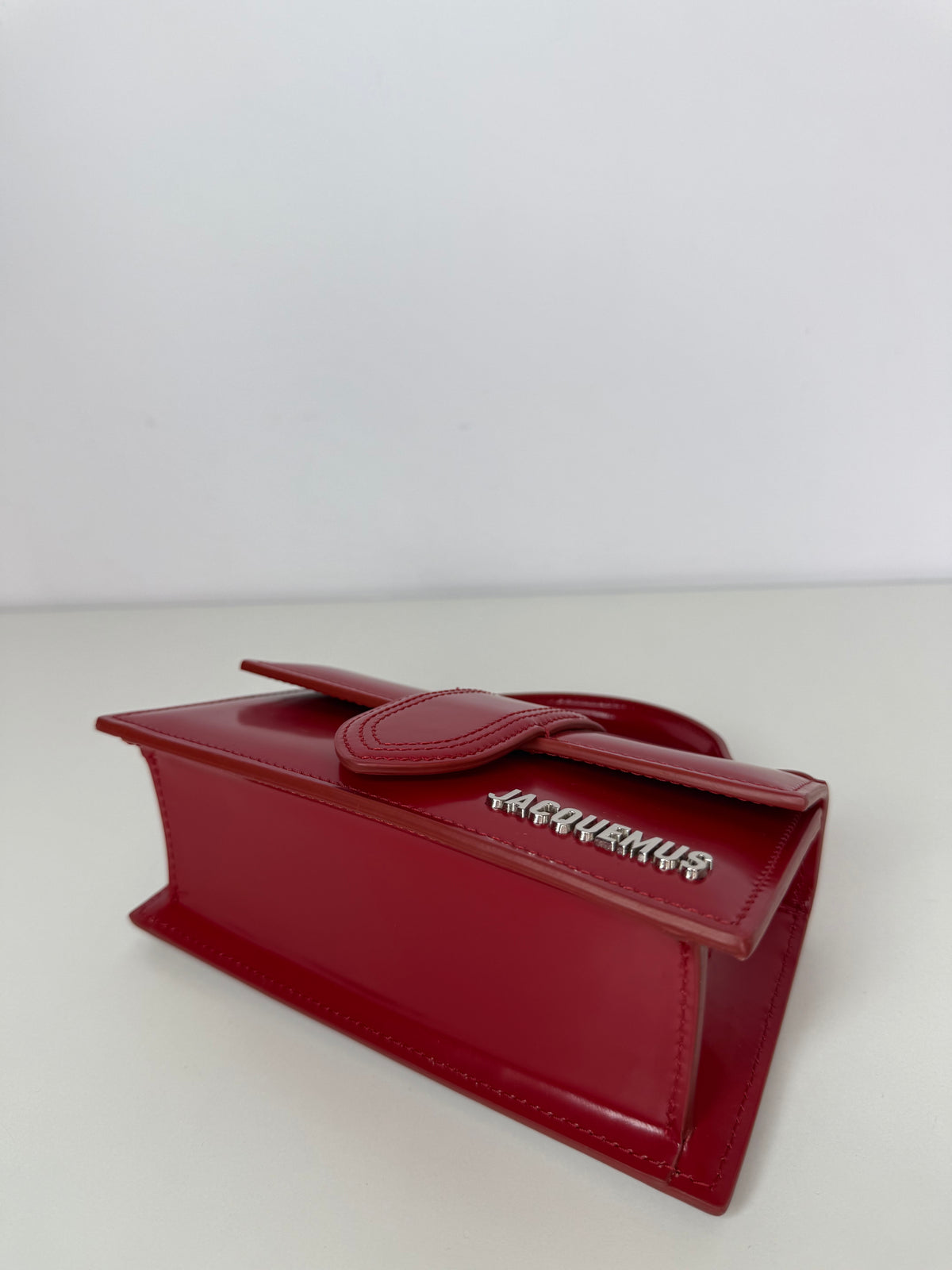 Jacquemus Le Bambino Red Leather Crossbody Bag