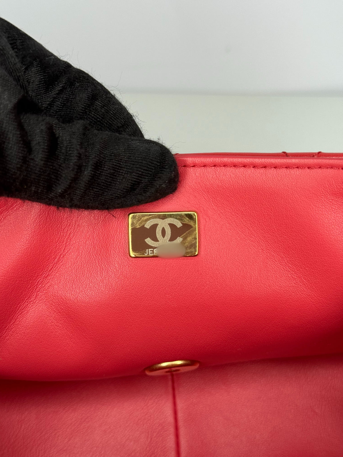 Chanel Paris–Monaco Cruise 2023 Coral Red Lambskin Crystal Flap Bag