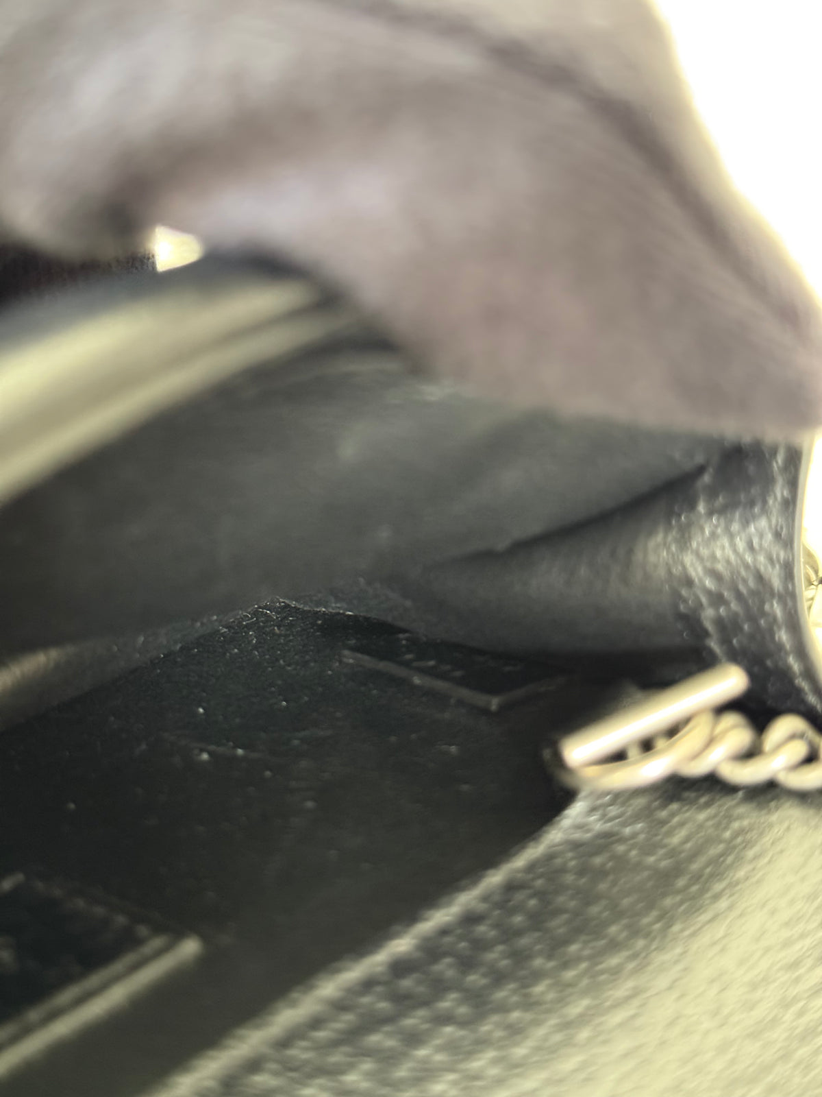 Gucci GG Black Denim Super Mini Dionysus Crossbody Bag