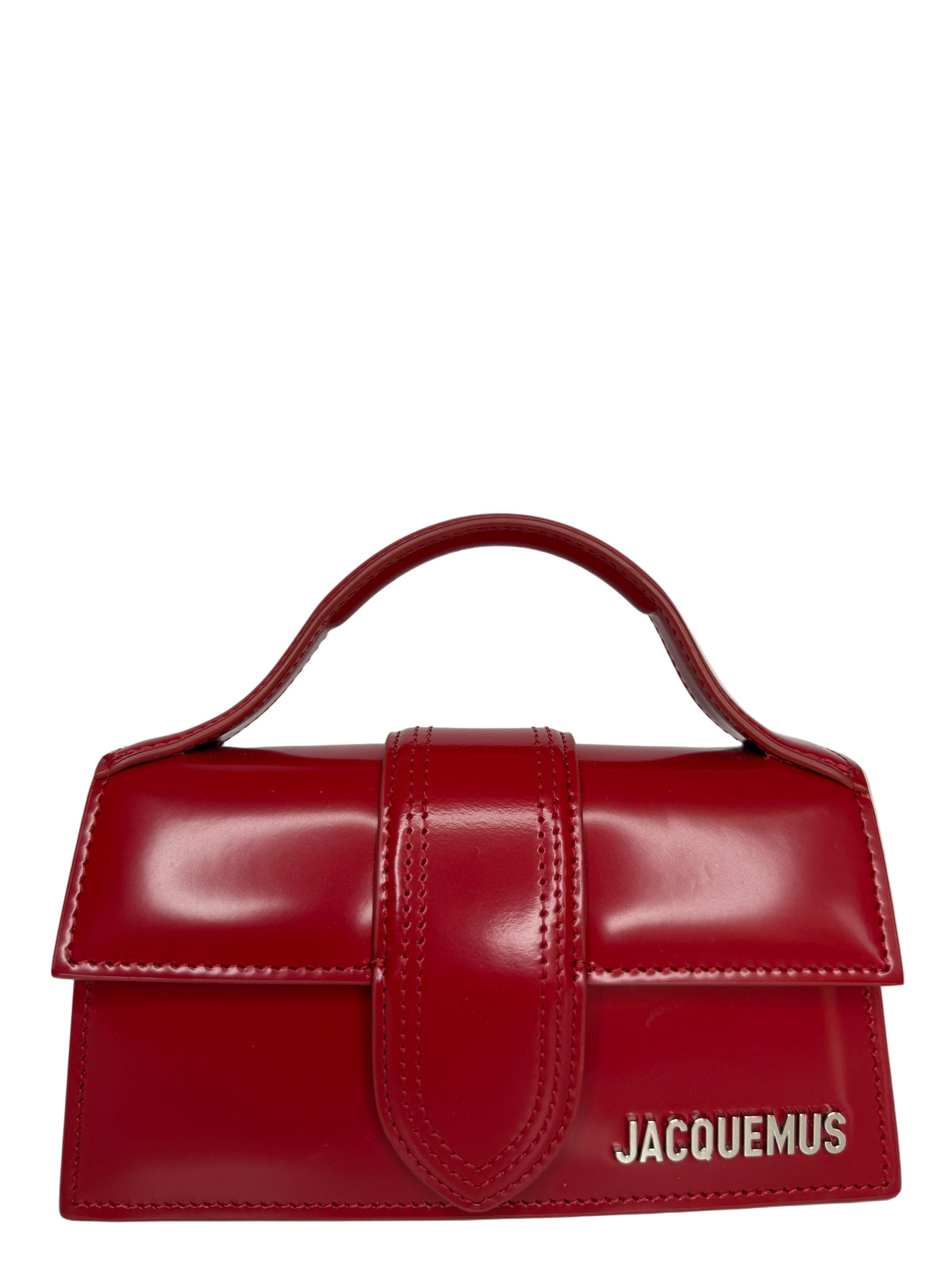 Jacquemus Le Bambino Red Leather Crossbody Bag