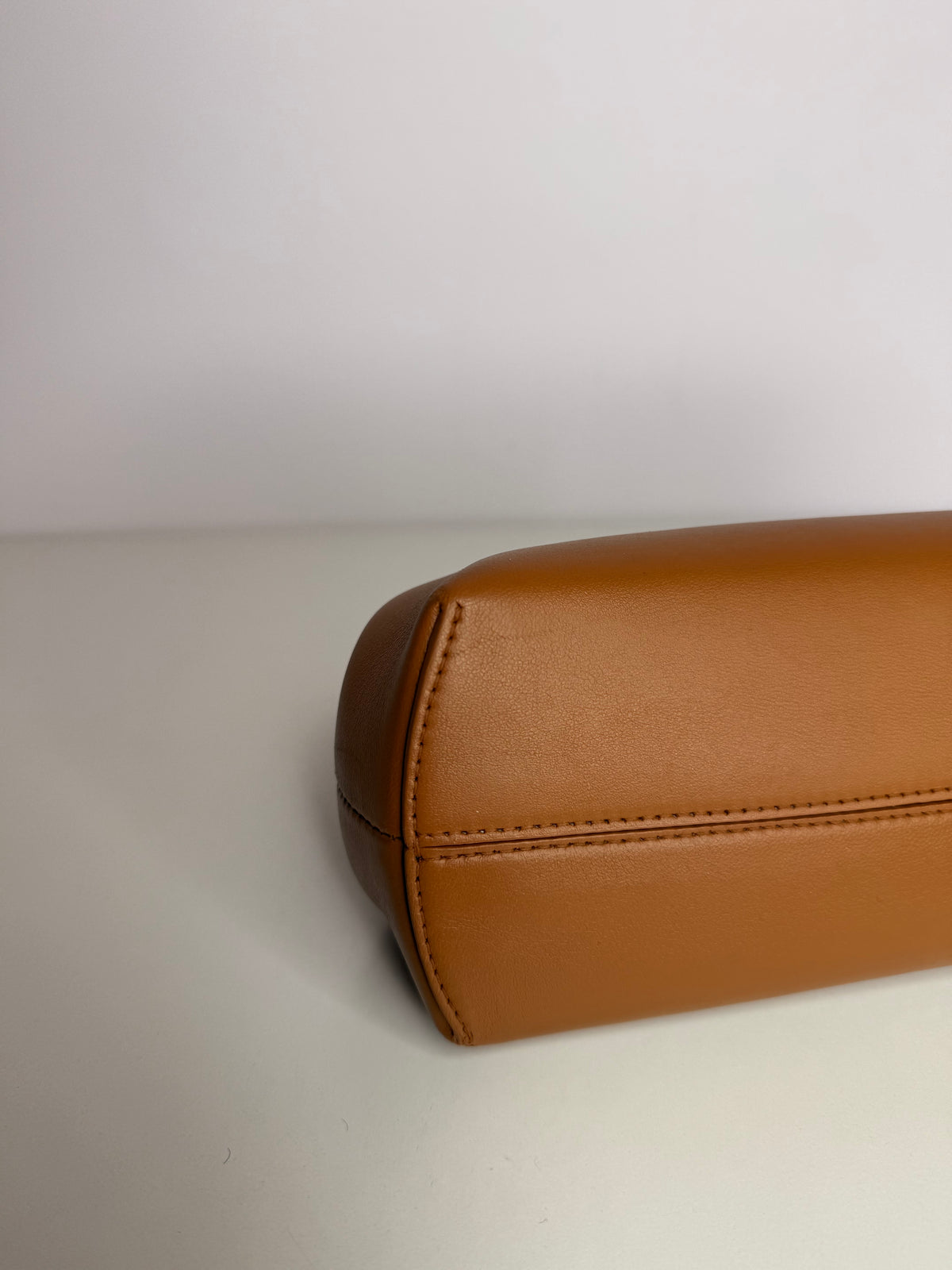 Fendi First Small Shiny Nappa Caramel Bag
