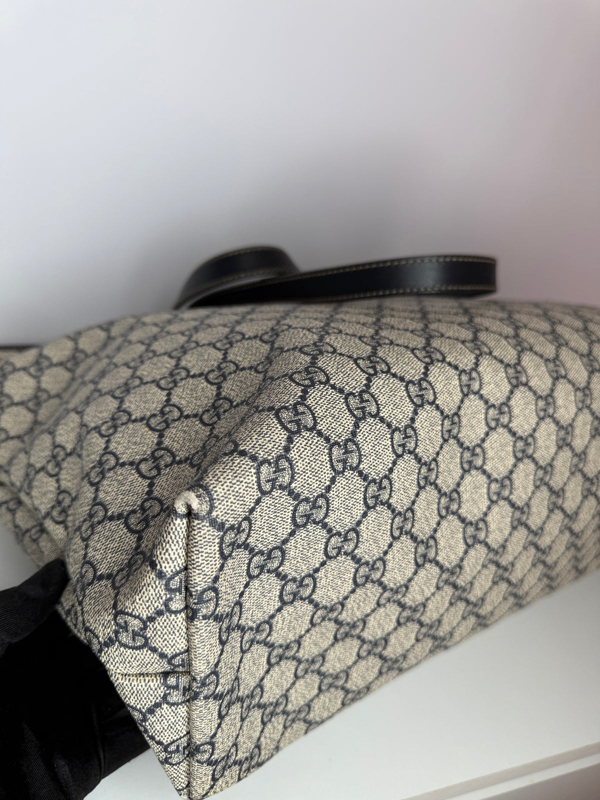 Gucci GG Supreme Coated Canvas Shopping Tote