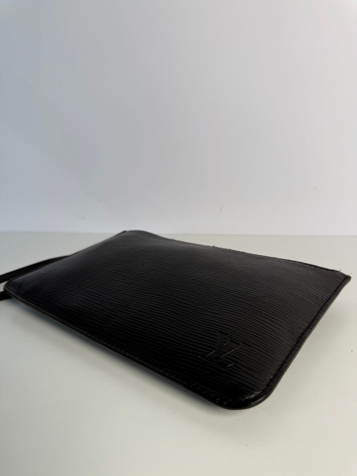 Louis Vuitton Neverfull MM Black Epi Leather with Pochette