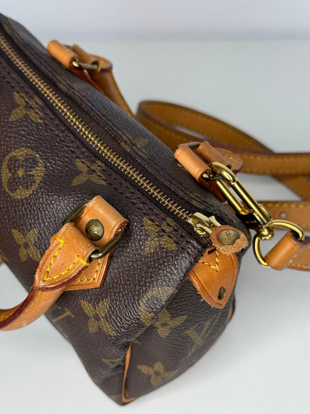 Louis Vuitton Vintage Nano Speedy Monogram Canvas
