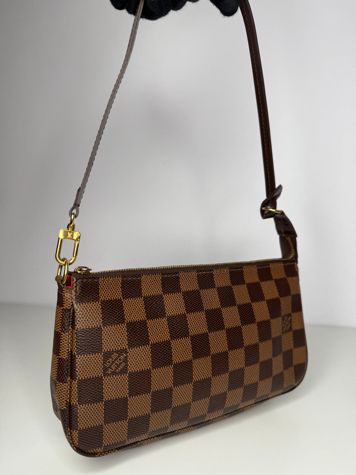 Louis Vuitton Pochette Accessoires Damier Ebene Canvas