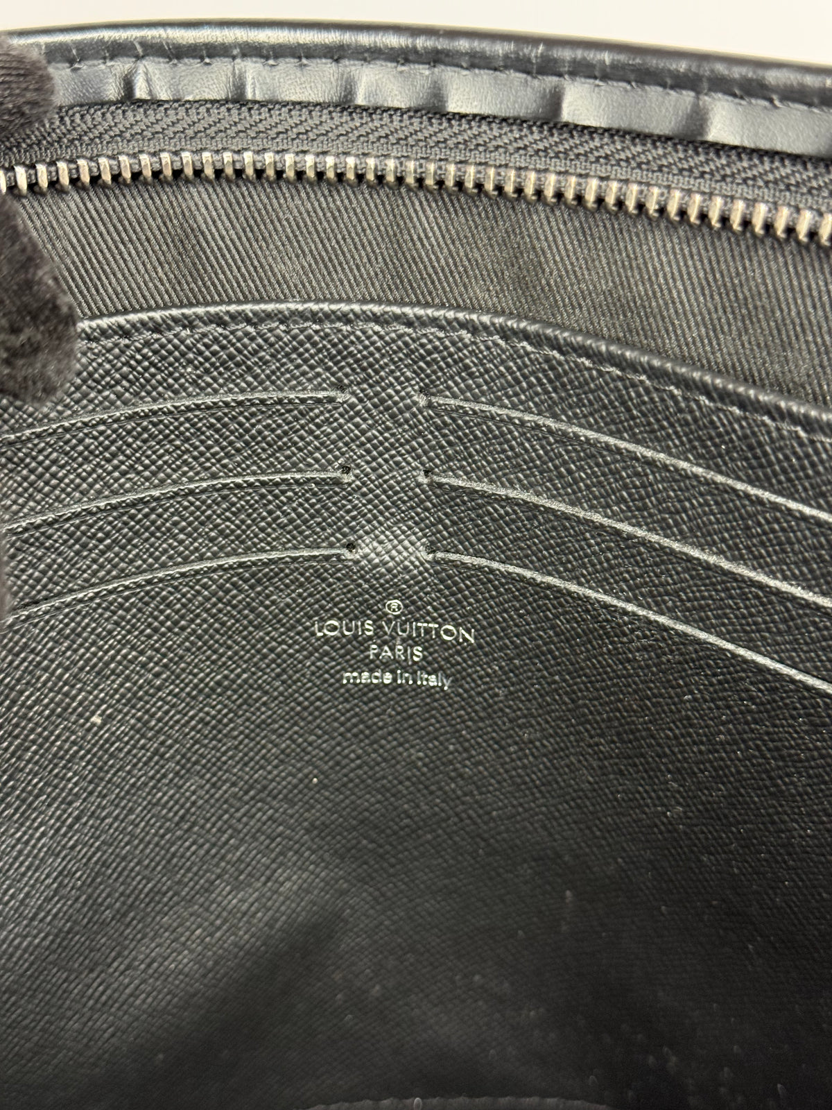 Louis Vuitton Pochette Voyage MM Monogram Eclipse Canvas
