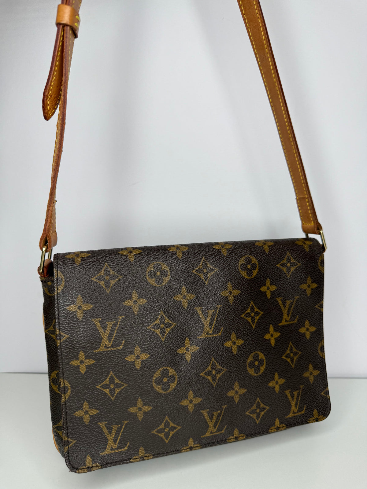 Louis Vuitton Monogram Canvas Musette Tango Long Strap Bag