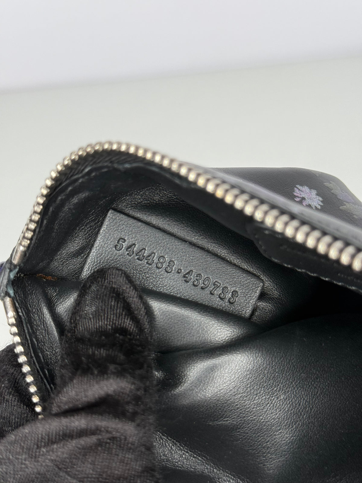Alexander McQueen Floral Leather Clutch