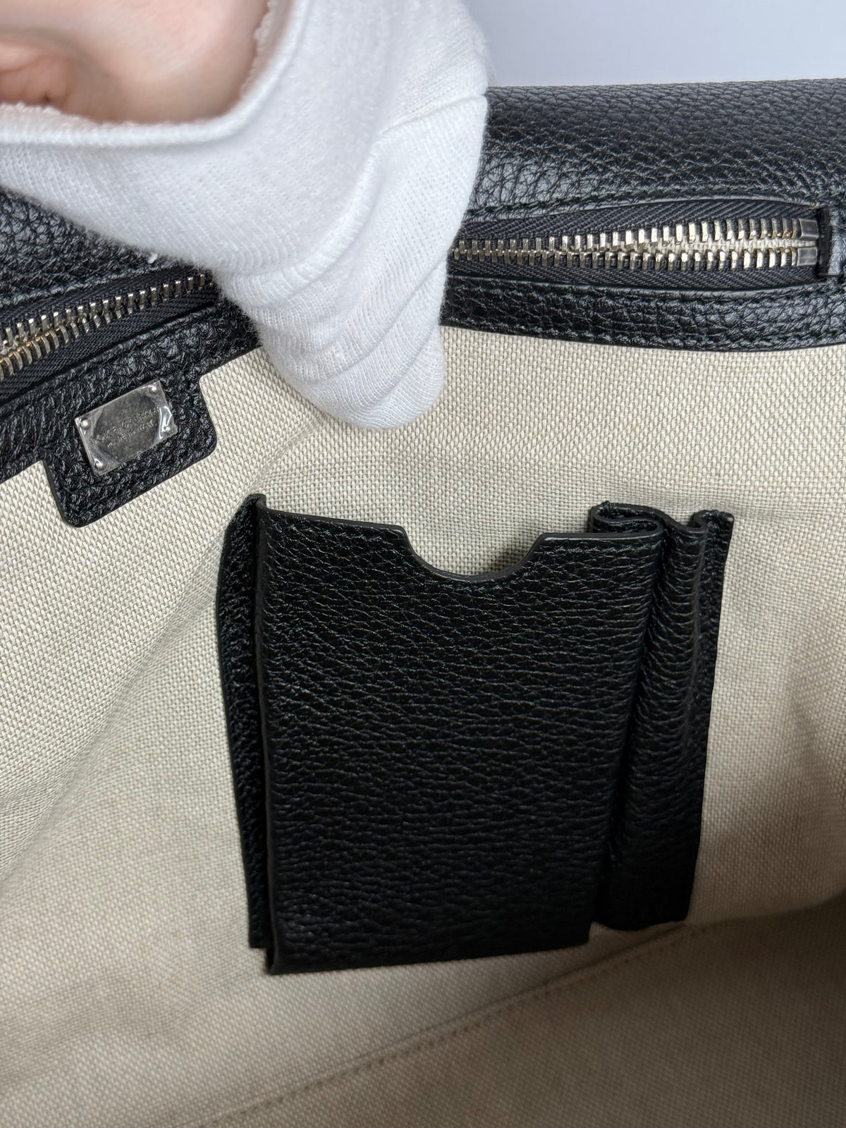 Dolce Gabbana Dauphine Miss Sicily Weekender Black