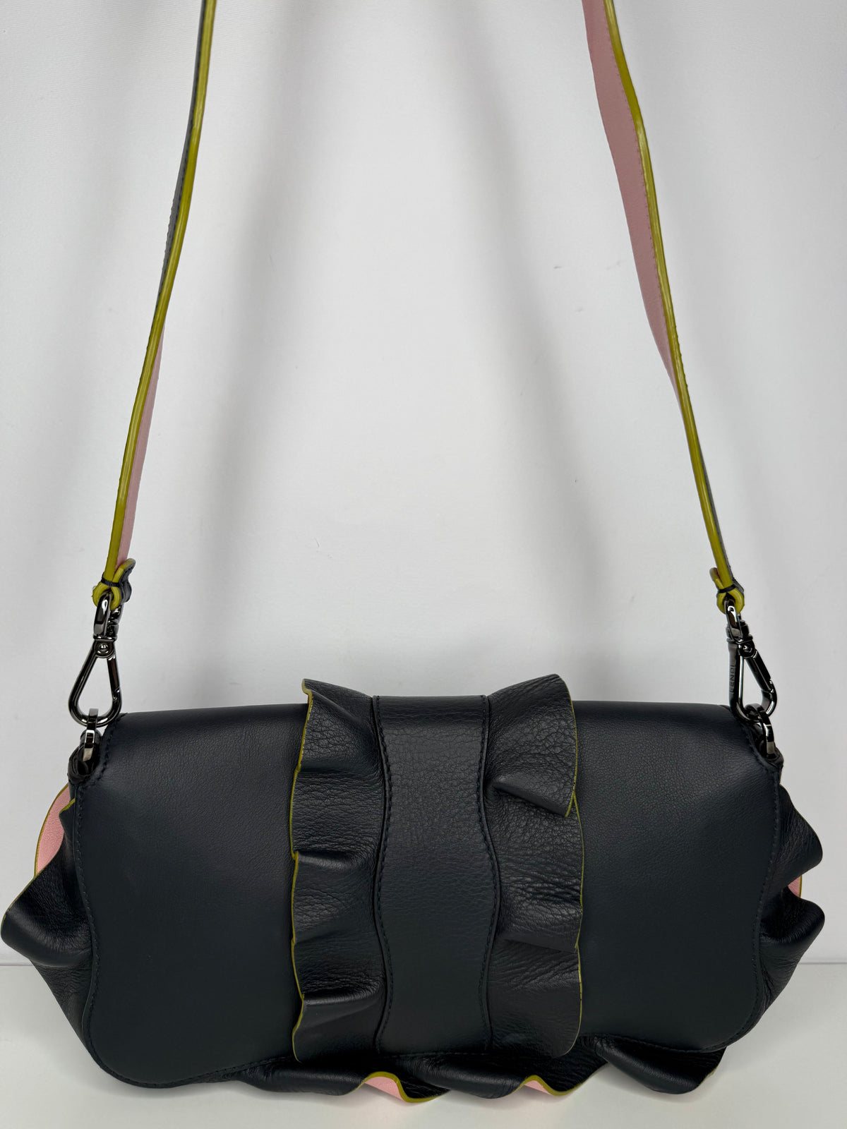 Fendi Wave Baguette Midnight Blue