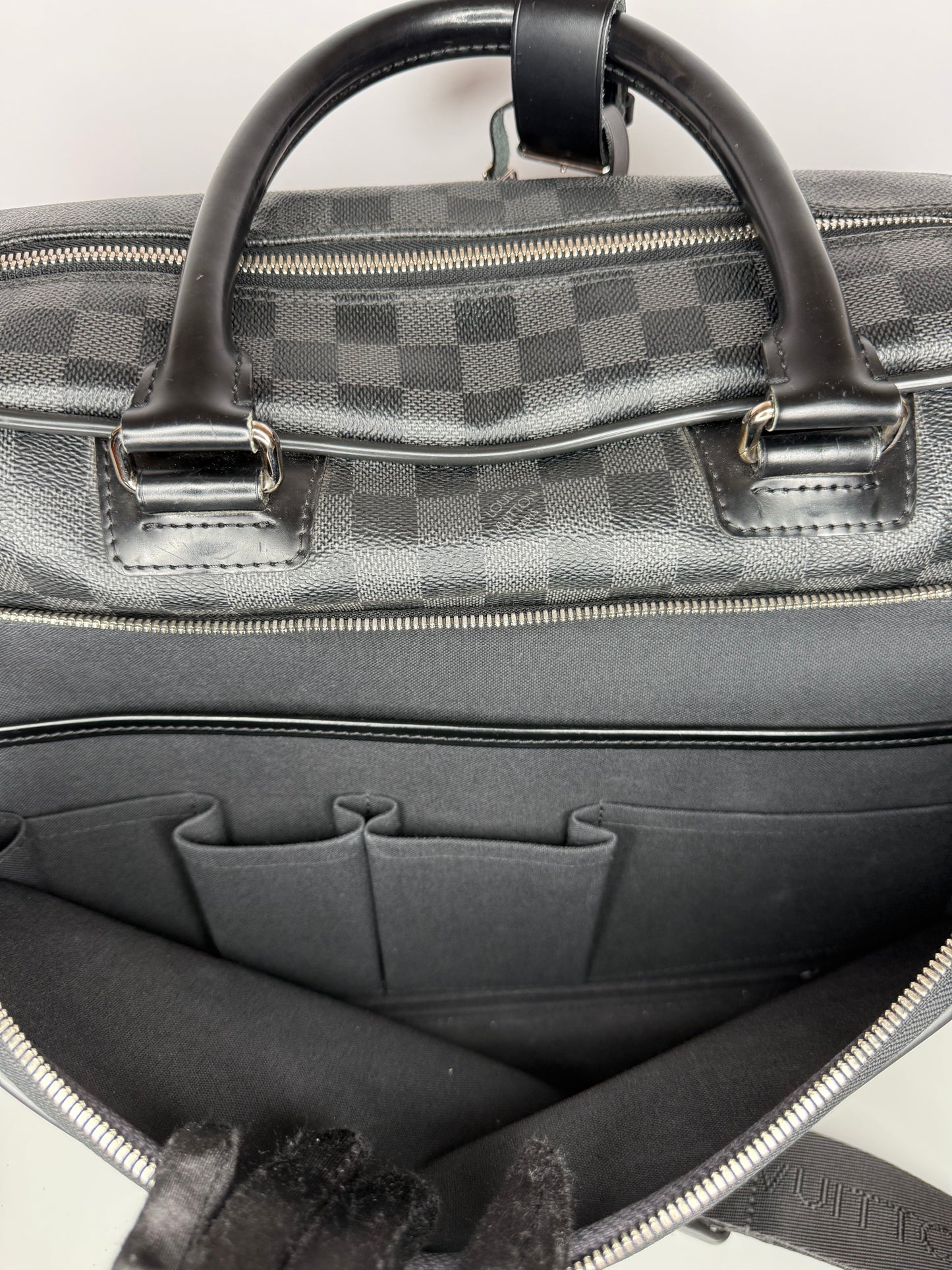 Louis Vuitton Icare Damier Graphite Canvas Business Bag