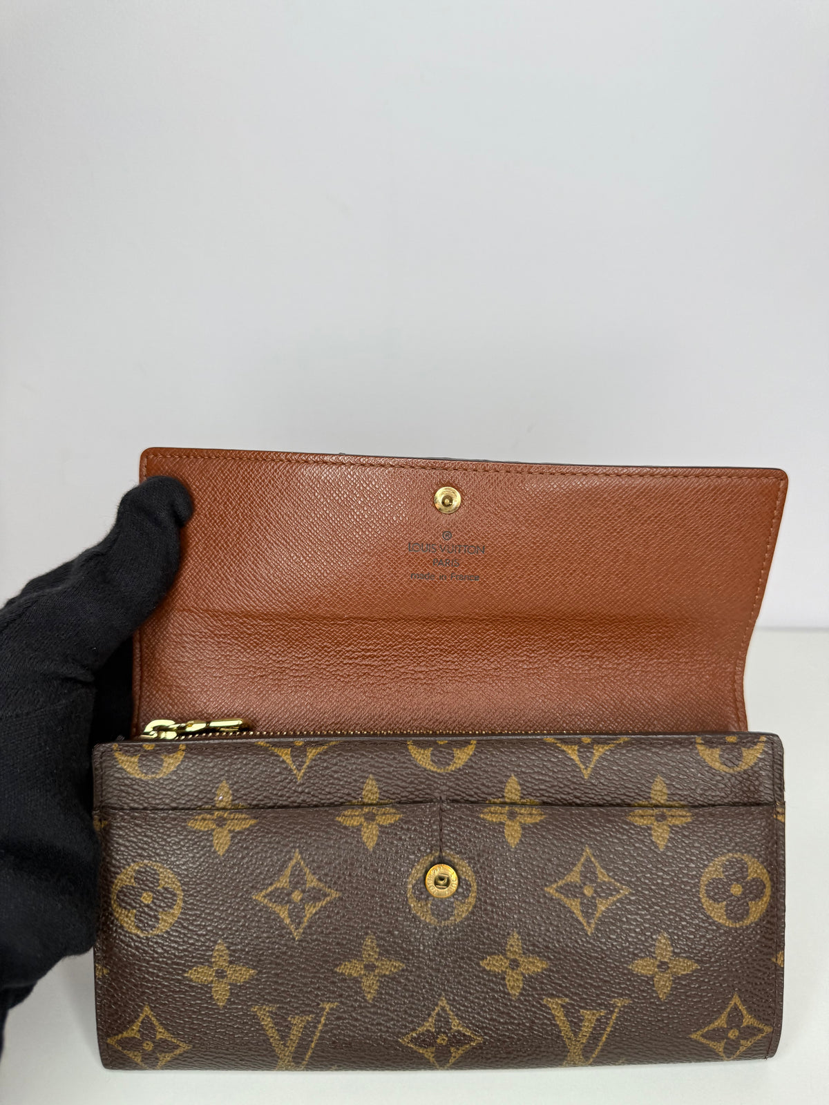 Louis Vuitton Sarah Wallet Monogram Canvas
