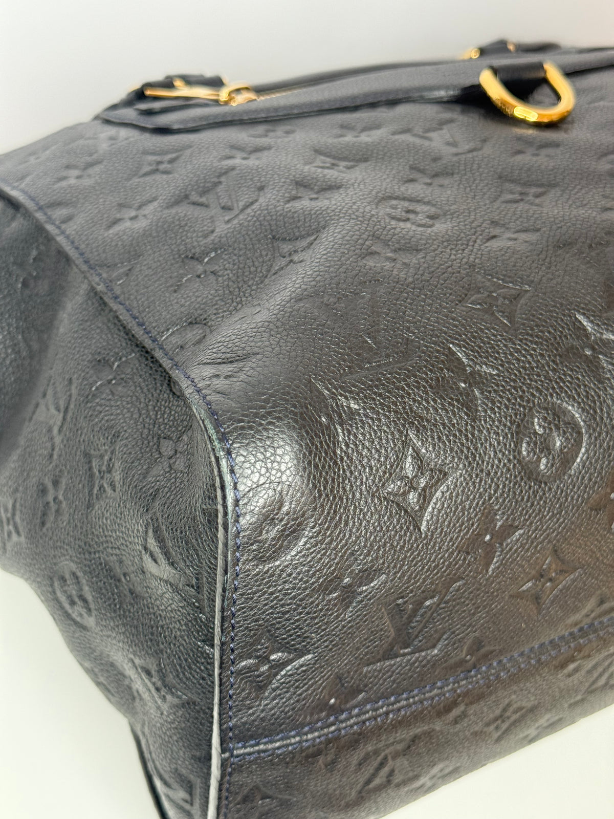 Louis Vuitton Lumineuse PM Blue infini Empreinte Tote