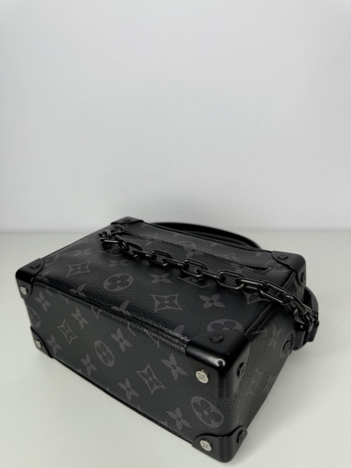 Louis Vuitton Mini Soft Trunk Monogram Eclipse Canvas