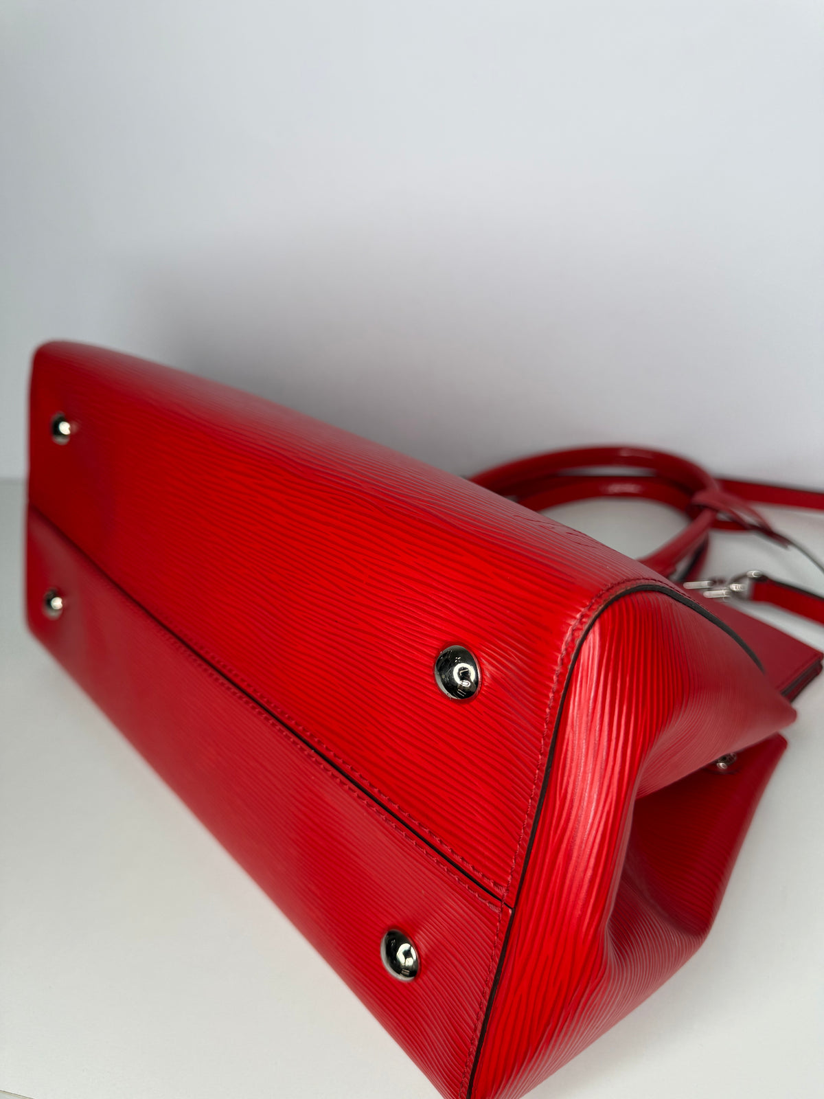 Louis Vuitton Coquelicot Epi Leather Marly MM Bag