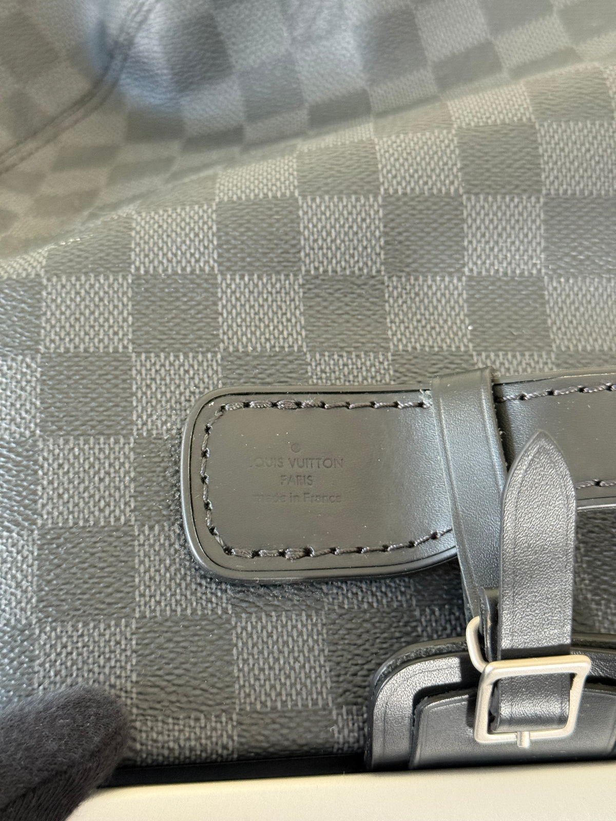 Louis Vuitton Horizon Soft Duffle 65 Damier Graphite Canvas