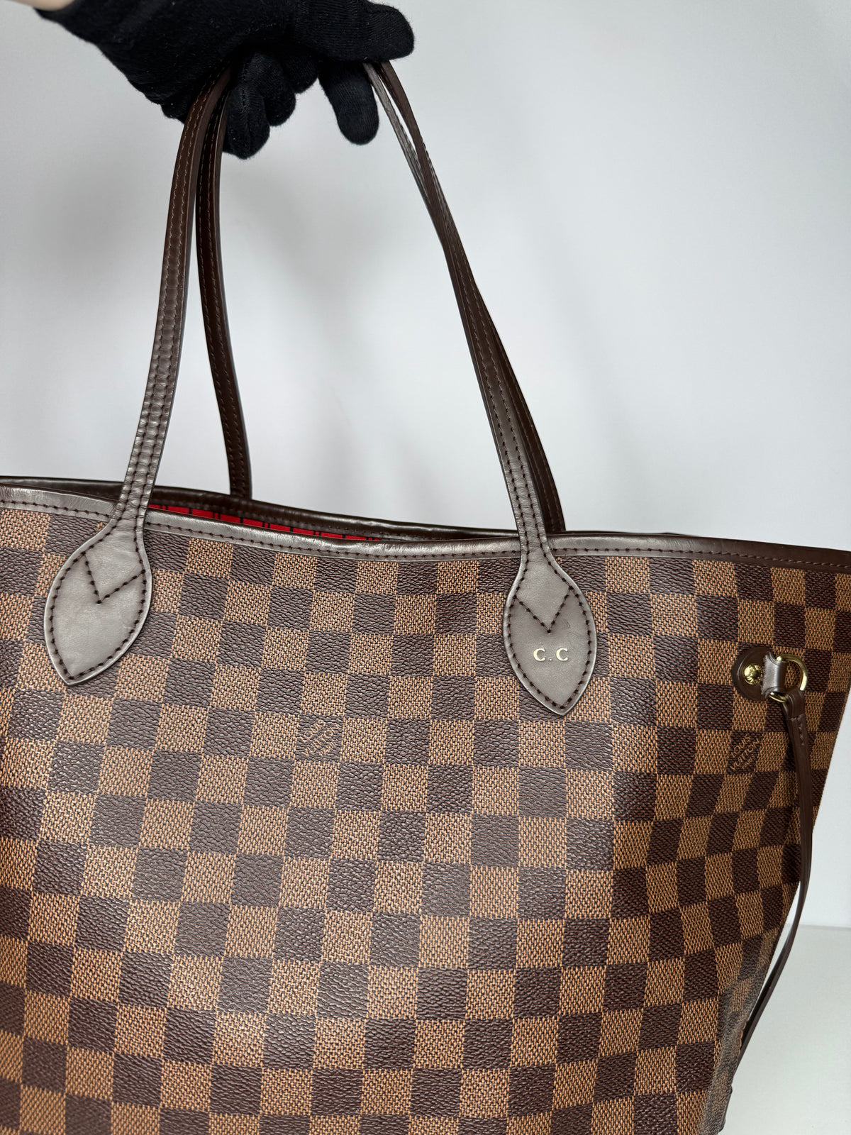 Louis Vuitton Neverfull MM Damier Ebene Canvas