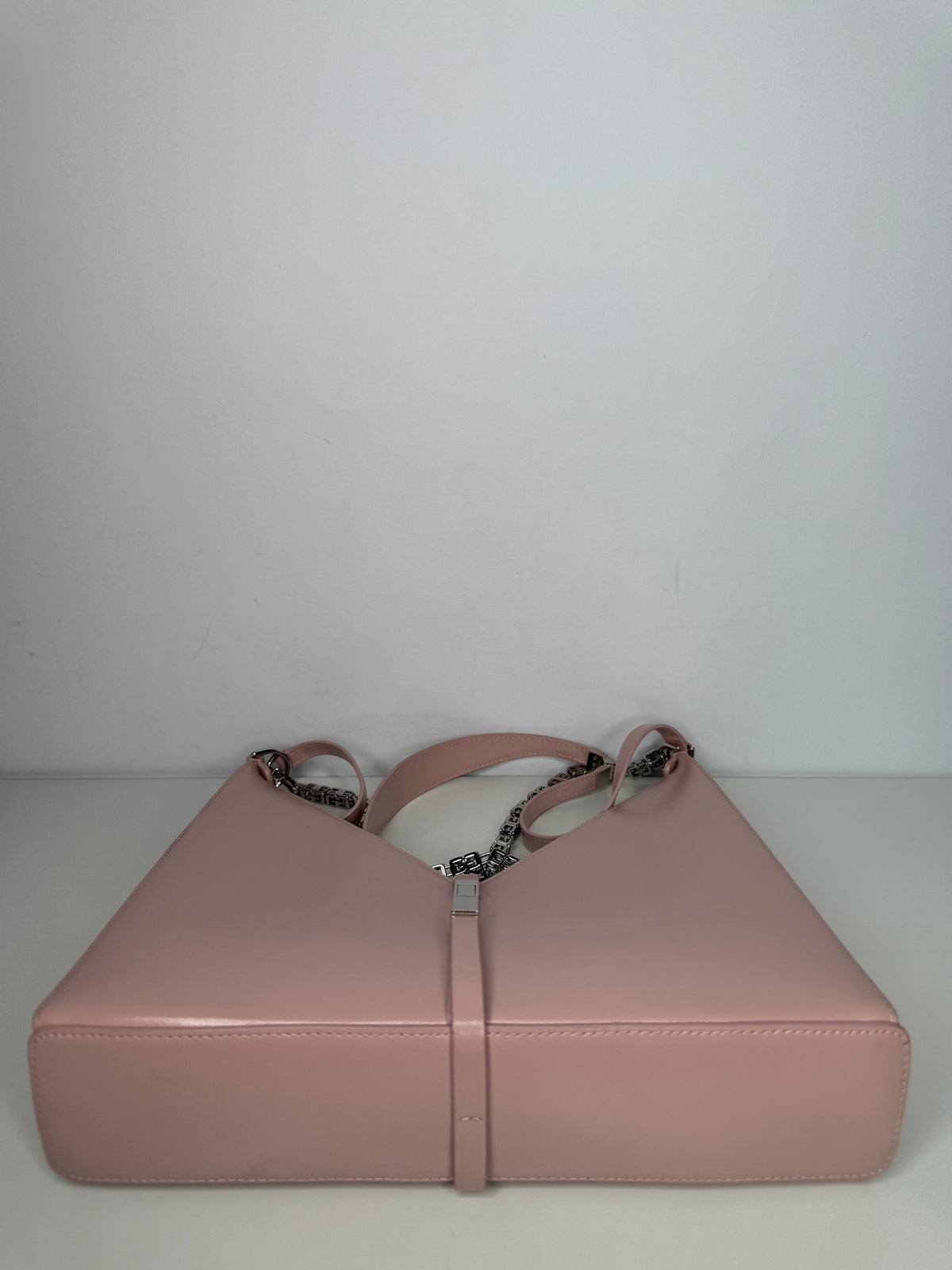 Givenchy Cut Out Light Pink Leather Crossbody Bag