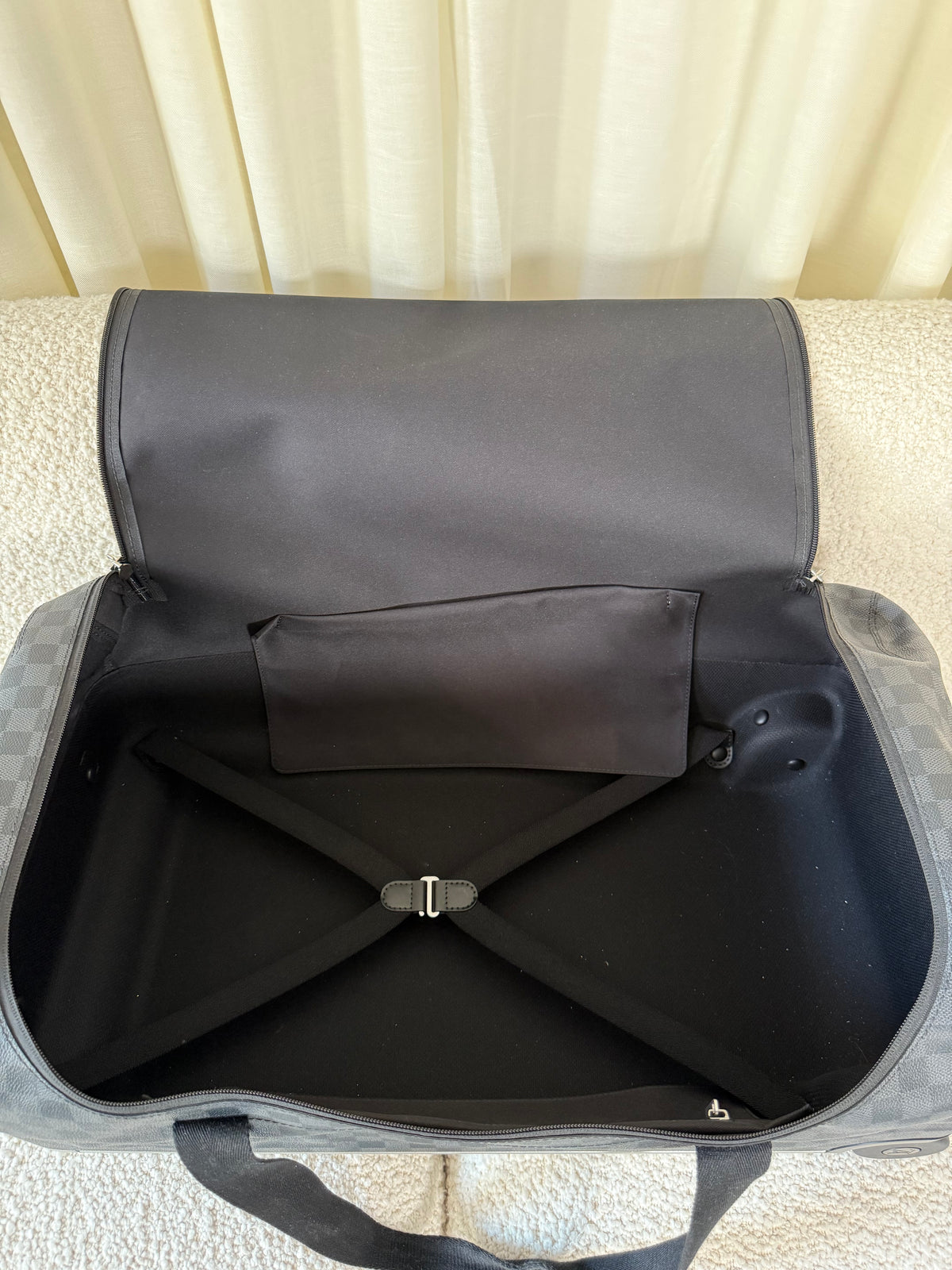 Louis Vuitton Horizon Soft Duffle 65 Damier Graphite Canvas
