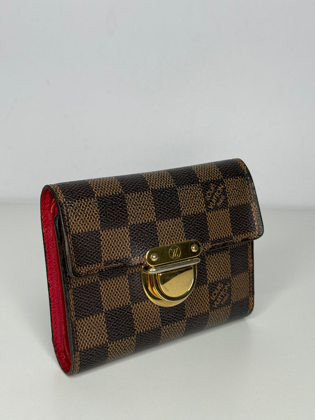 Louis Vuitton Koala Wallet Damier Ebene Canvas