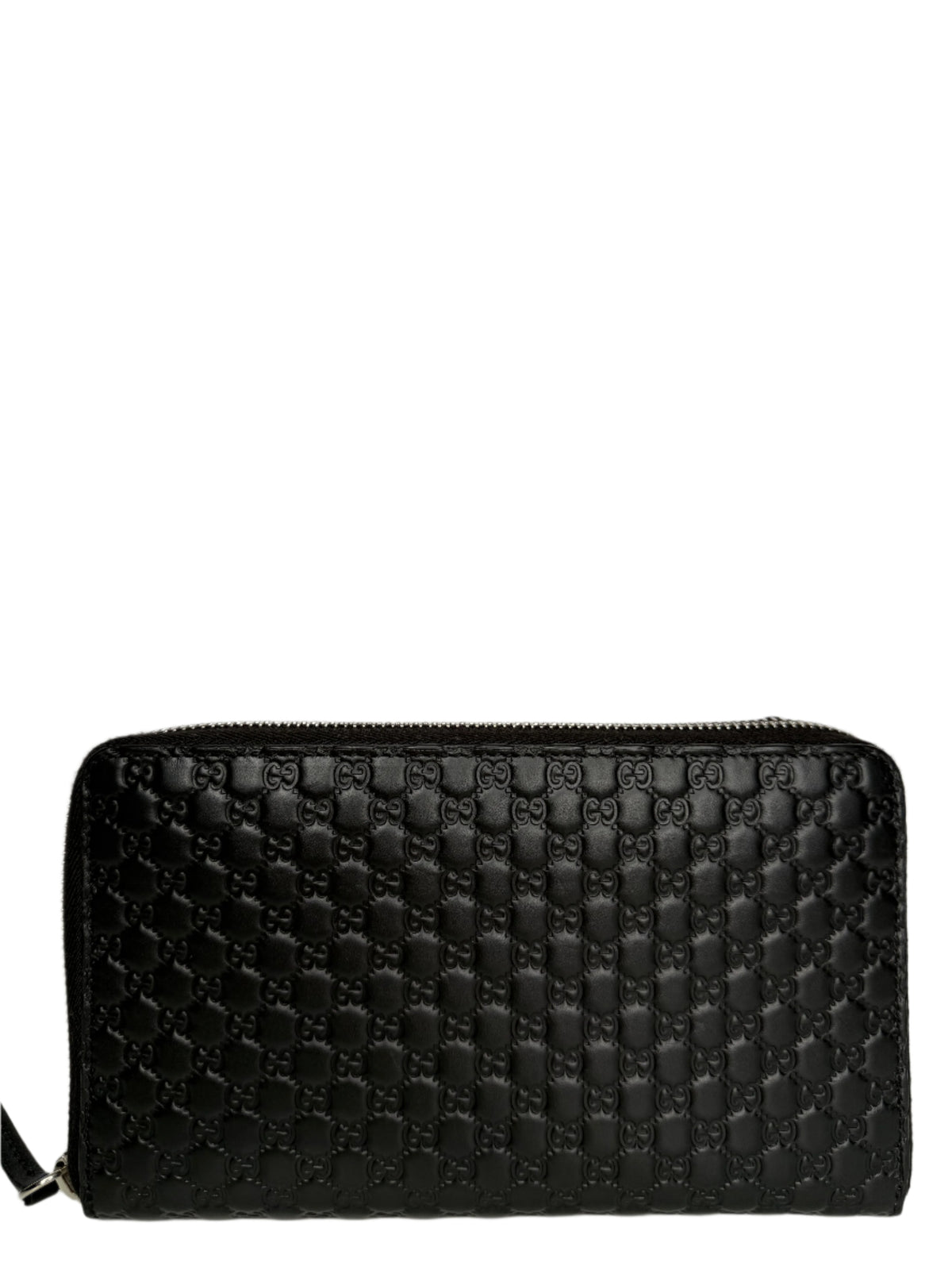 Gucci Black Microguccissima Leather Long Zippy Organizer Wallet